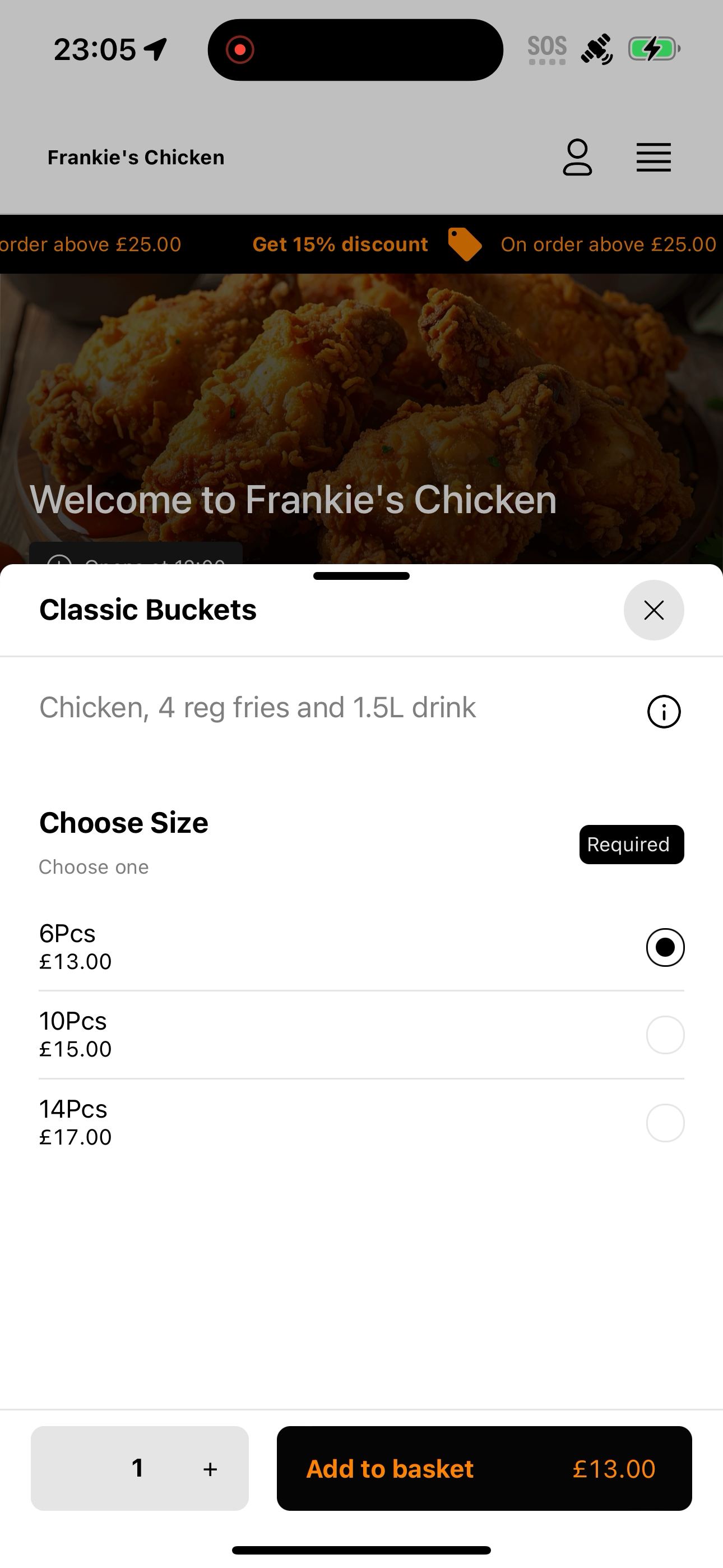 Frankie's Chicken screenshot 4