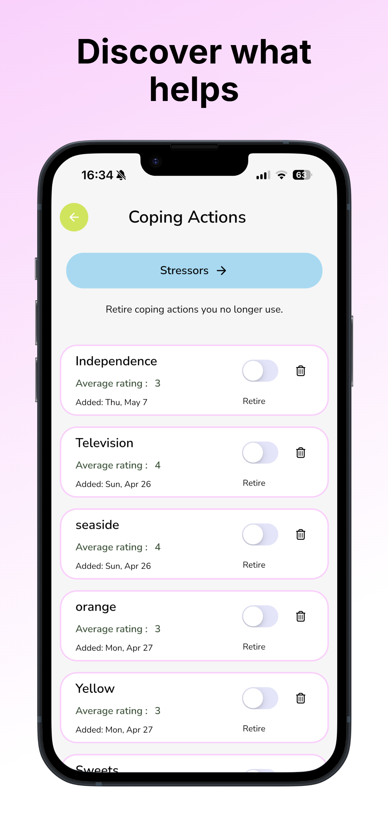 BeforeTheSpill: Stress Tracker