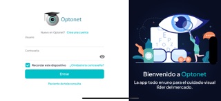 Optonet Vision Unit screenshot