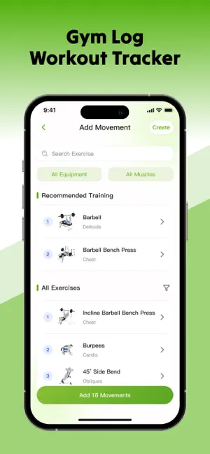Workout Tracker Gym Log - Swol screenshot 1