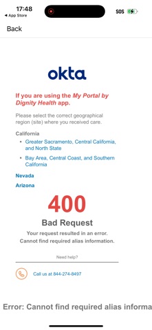 App screenshot