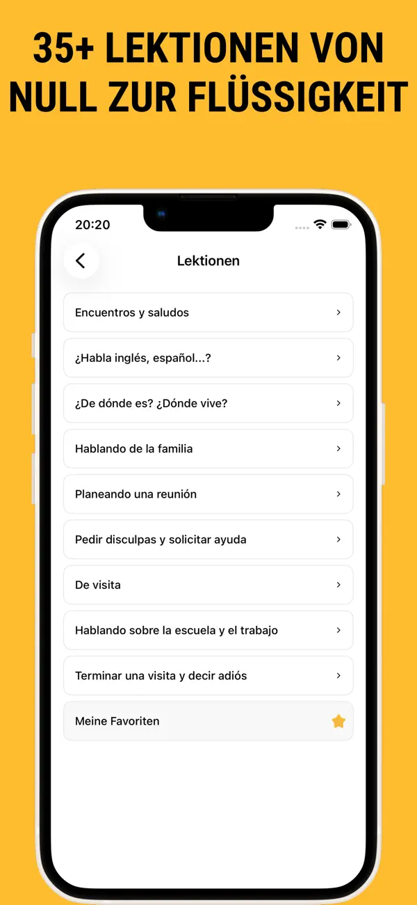 Screenshot #2 pour Spanische Sprache Übungen