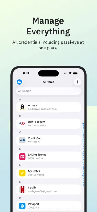 Enpass Password Manager: Screenshot 3 von 8