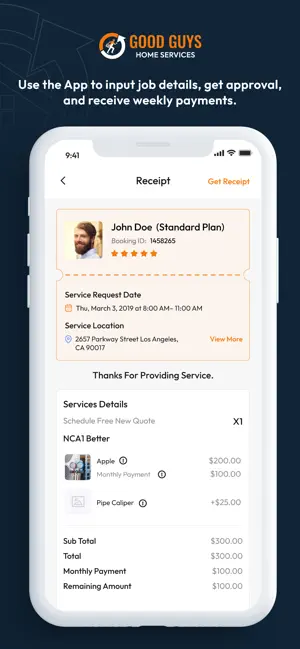 Good Guys Home Services Pro screenshot 4
