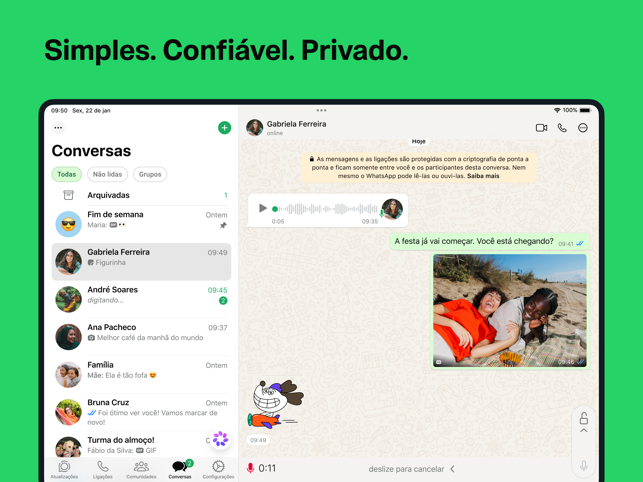 WhatsApp Messenger Screenshot