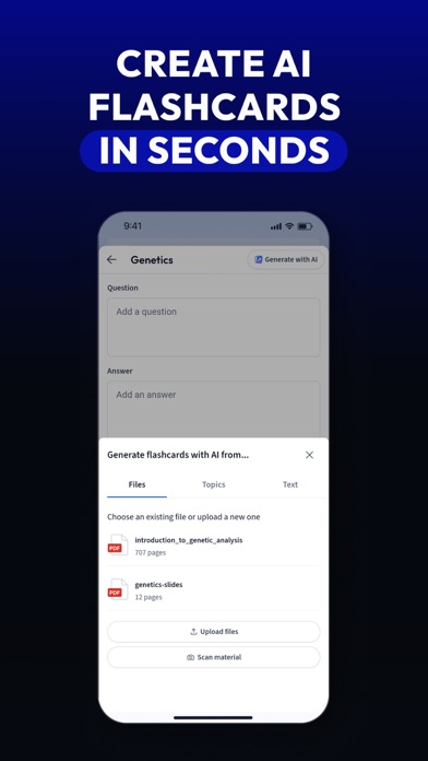 Vaia: AI Study. Flashcards Screenshot