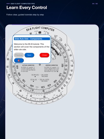 E6B Flight Computer Pro iPad screenshot