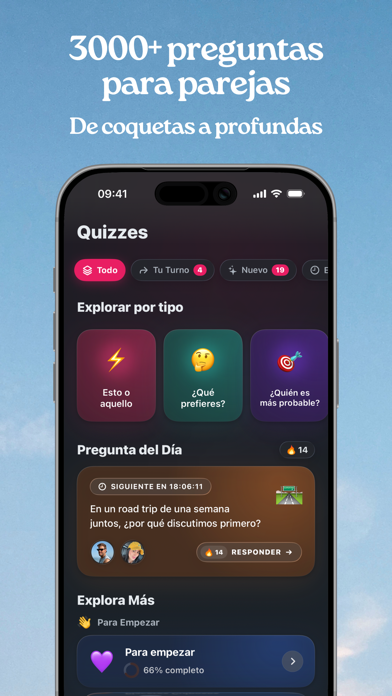 Amora - App de Pareja iPhone screenshot 2