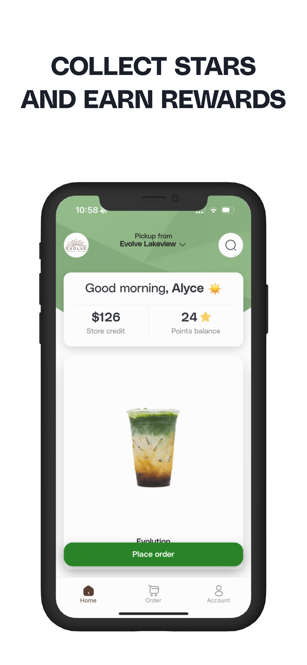 Evolve Coffee + Matcha