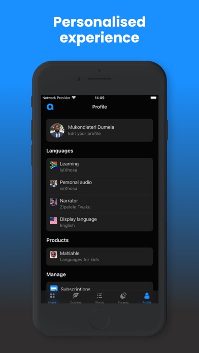 Angula - African languages Screenshot