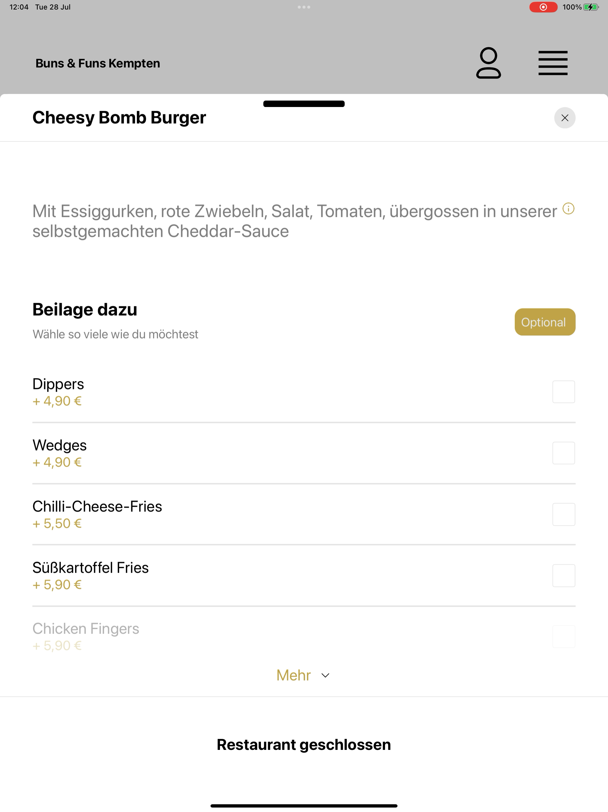 Buns & Funs Kempten screenshot 15