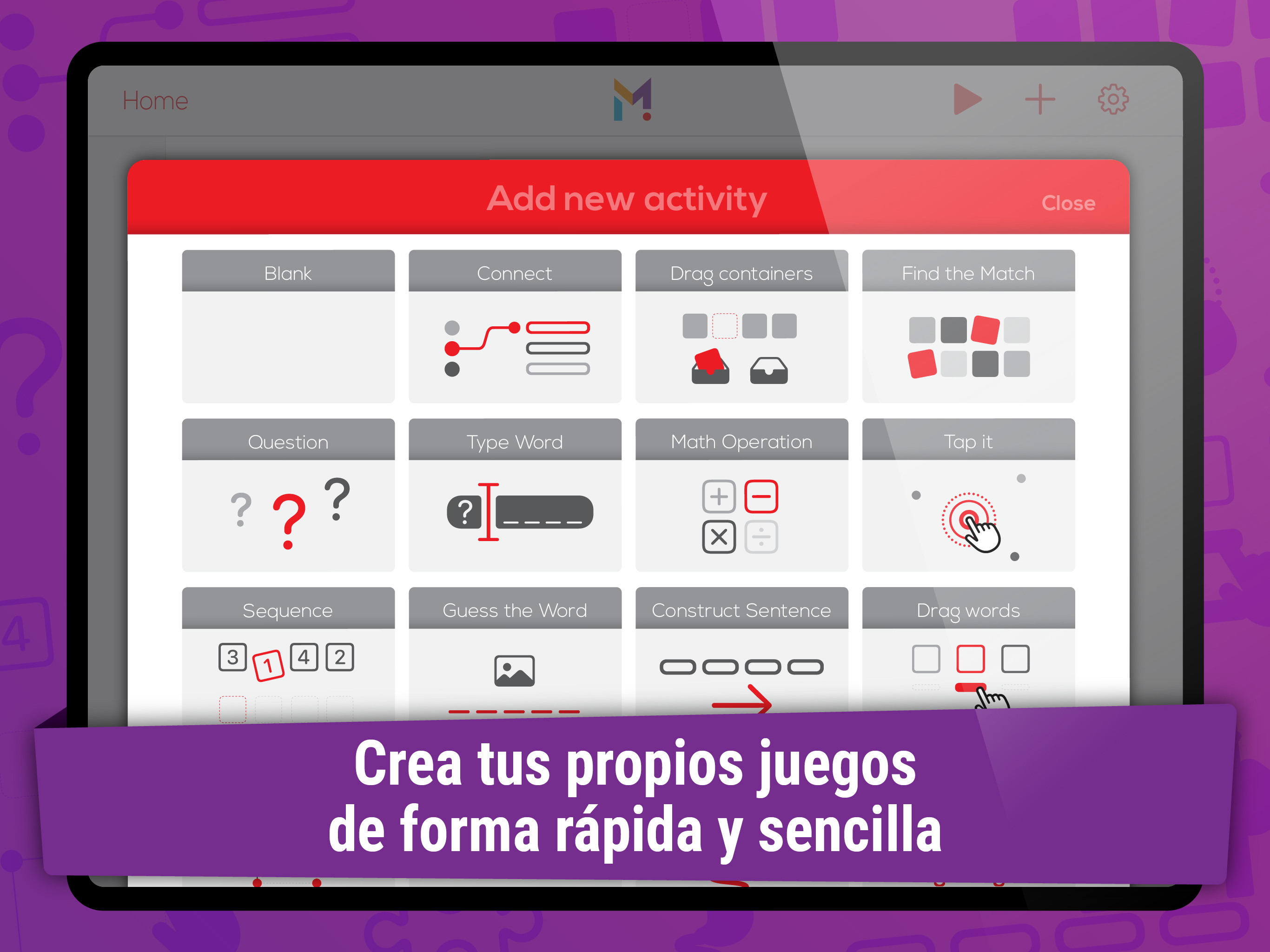 Make It: Crea juegos y quizzes