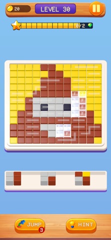Pixel Block Jam Puzzle Screenshot 2 of 6