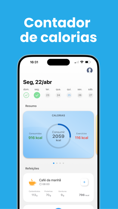 Alimente-se - App de Dieta Screenshot
