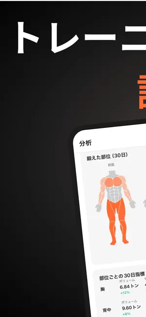 アンドトレーニング｜筋トレ記録・ワークアウト管理 screenshot 1