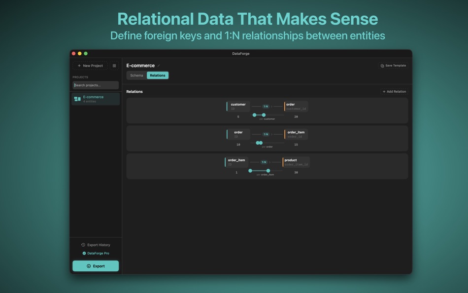 #3. DataForge (macOS) Podle: JAKUB HRADILEK