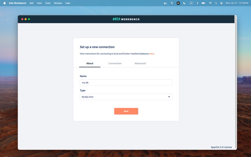 Dolt Workbench screenshot