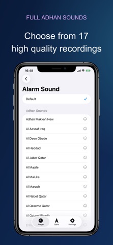 Adhan alarm app Screenshot 3 of 5