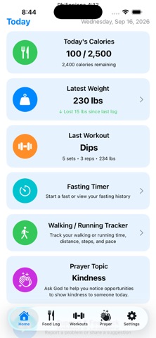 More Than Gains app screenshot