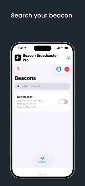 Beacon Broadcaster Pro screenshot 2
