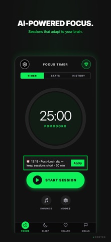 Cortex: Focus Timer Screenshot 1 of 10
