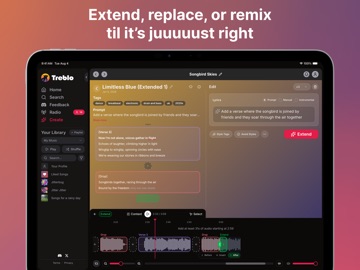 Treblo - AI Music iPad screenshot 3