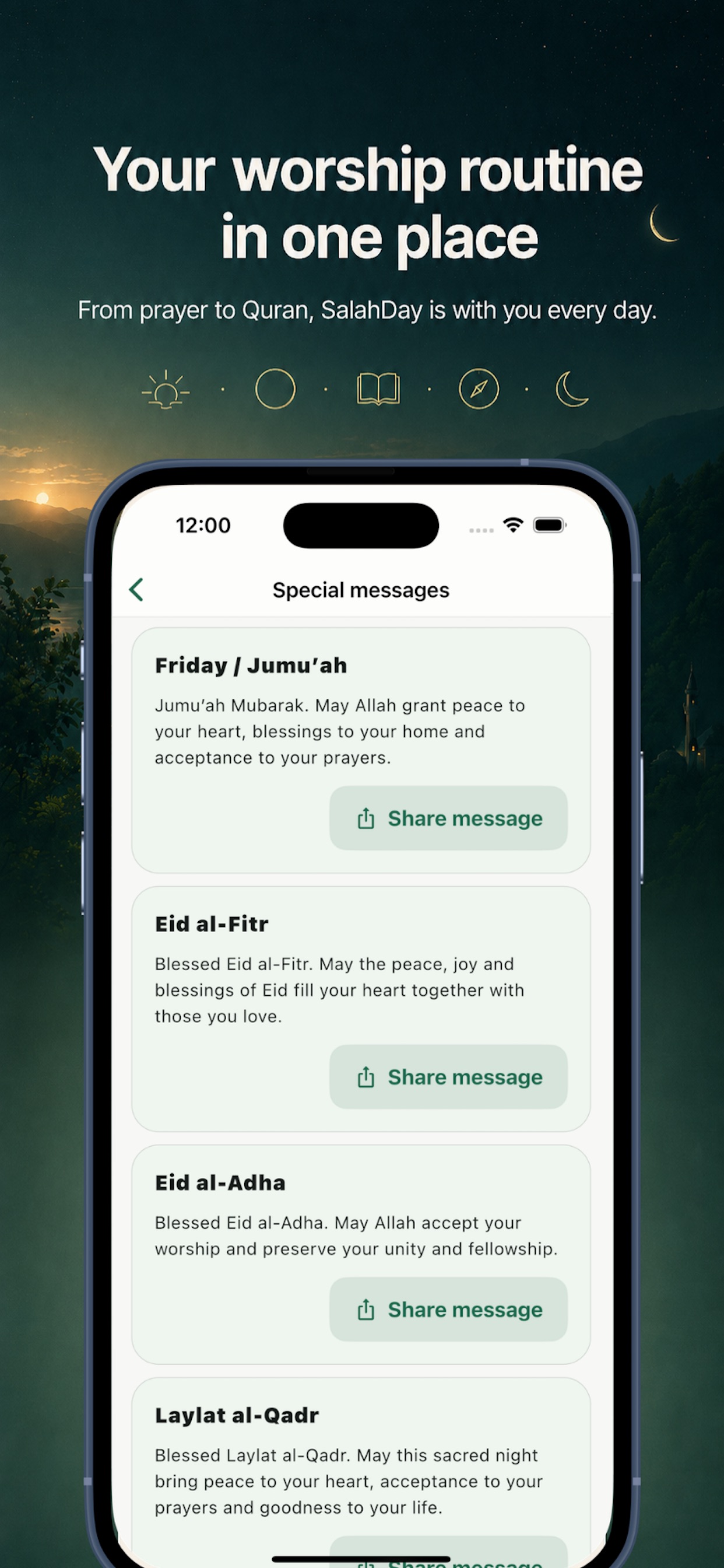 Screenshot 6 of SalahDay: Prayer Times & Quran