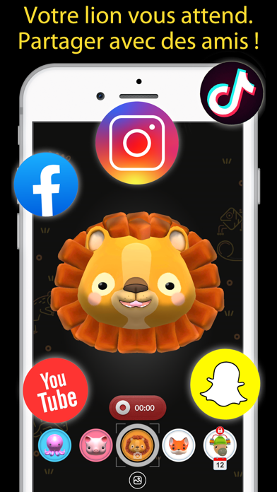 Screenshot #3 pour EMOJI Face Recorder