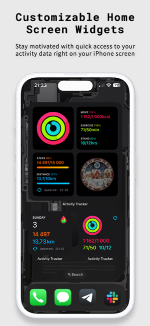 ‎Track Fitness & Activity Screenshot
