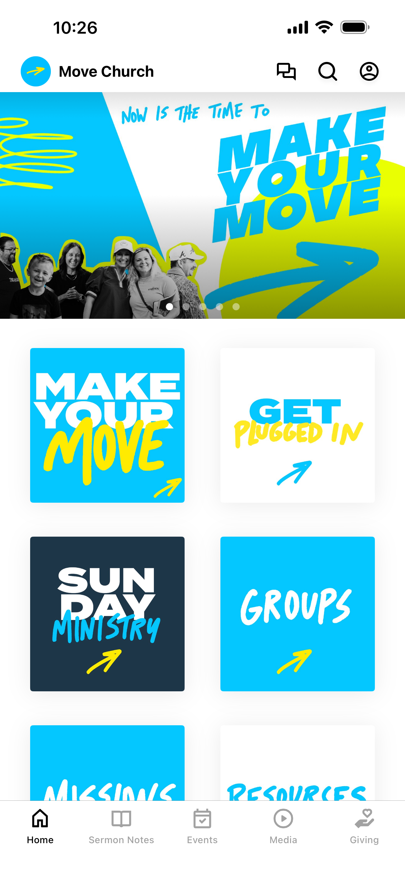 Move Church App