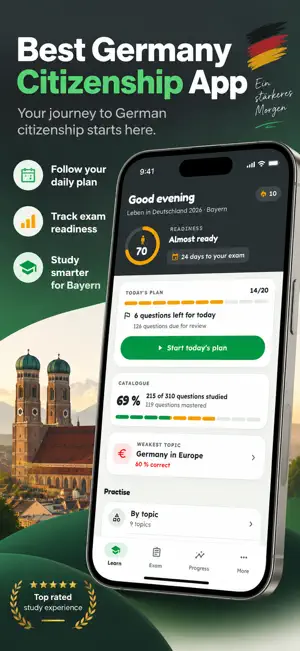 Einbürgerungstest DE 2026 screenshot 1