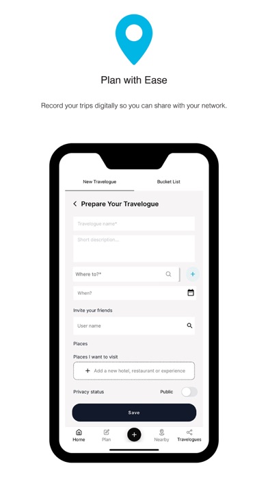Travelogue-It Screenshot