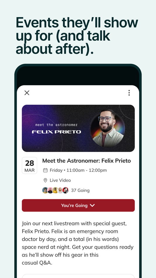 #5. Mighty Networks (iOS) Ved: Mighty Networks