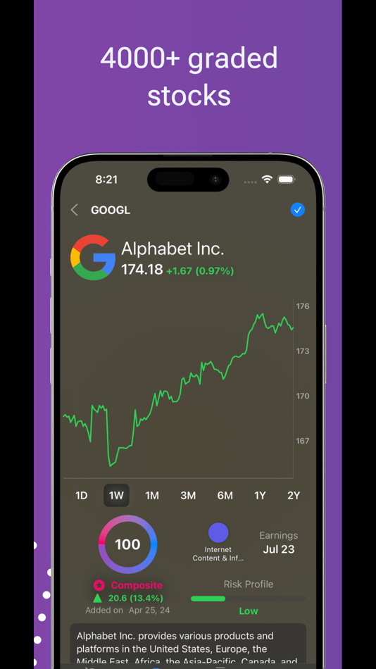 #3. Alchemyze: AI Stock Analysis (iOS) 由: Alchemyze LLC