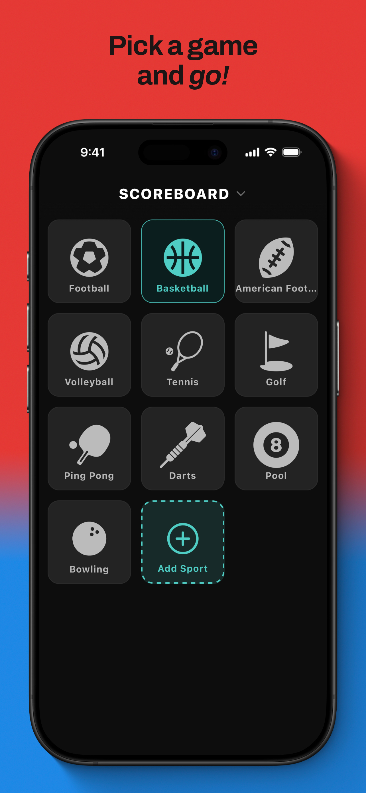 Scoreboard: Track Your Matches screenshot 3