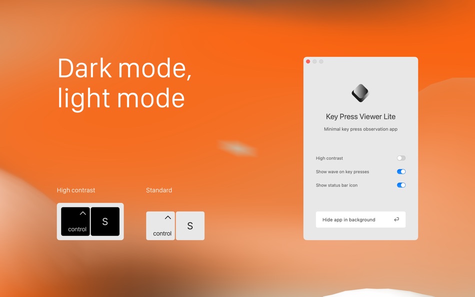 #2. Key Press Viewer Lite – stroke (macOS) 由: Oleh Kopyl