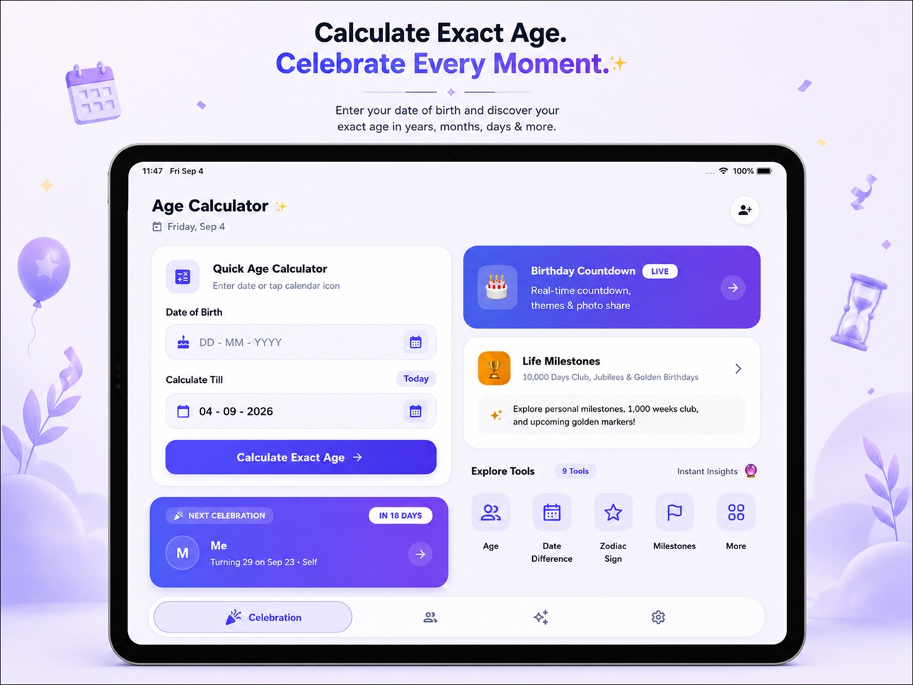 Screenshot 7 of Age Calculator: Date of Birth