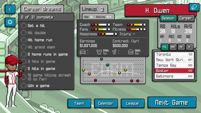 Pixel Pro Baseball Screenshot