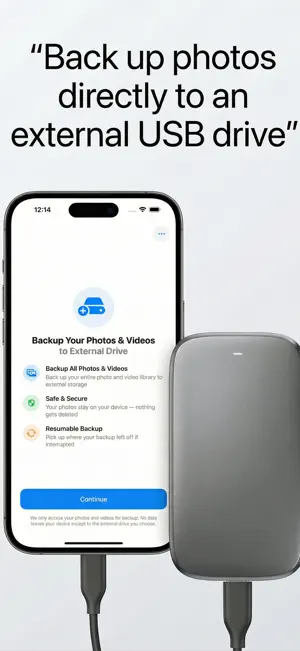PhotoBackup External screenshot 1