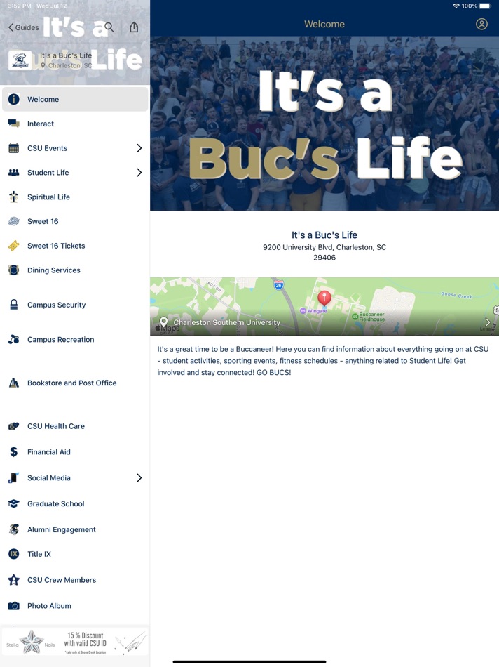 #2. CSU Buc Nation (iOS) 由: Charleston Southern University