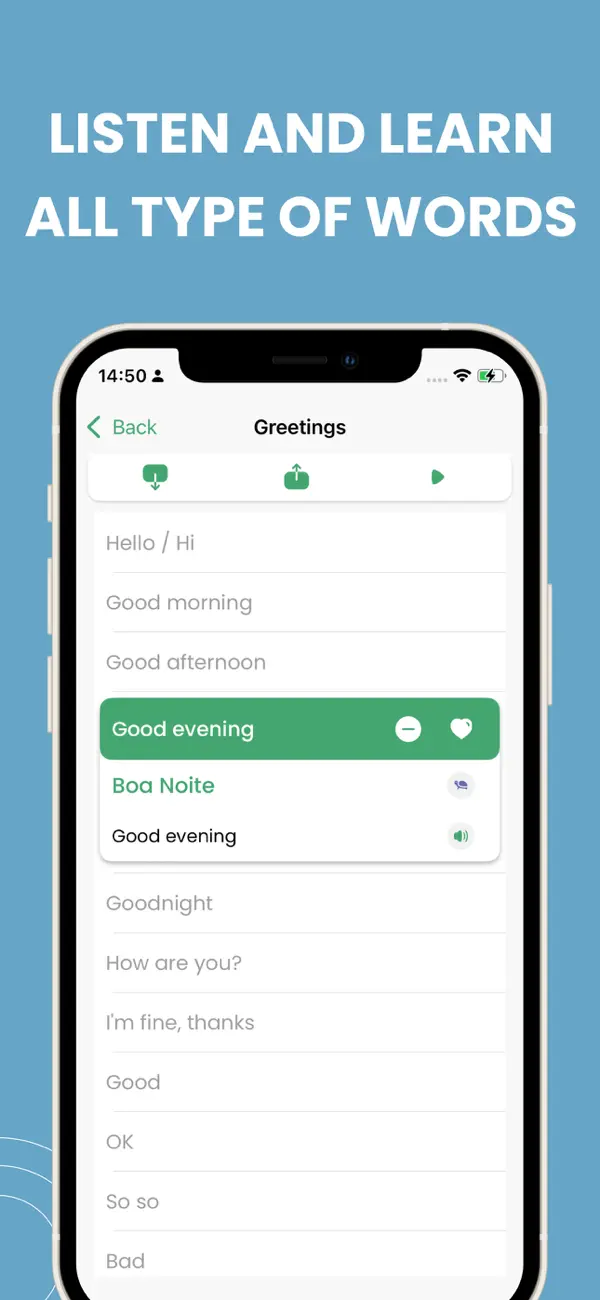 Screenshot #2 pour Learn Brazilian Portuguese -