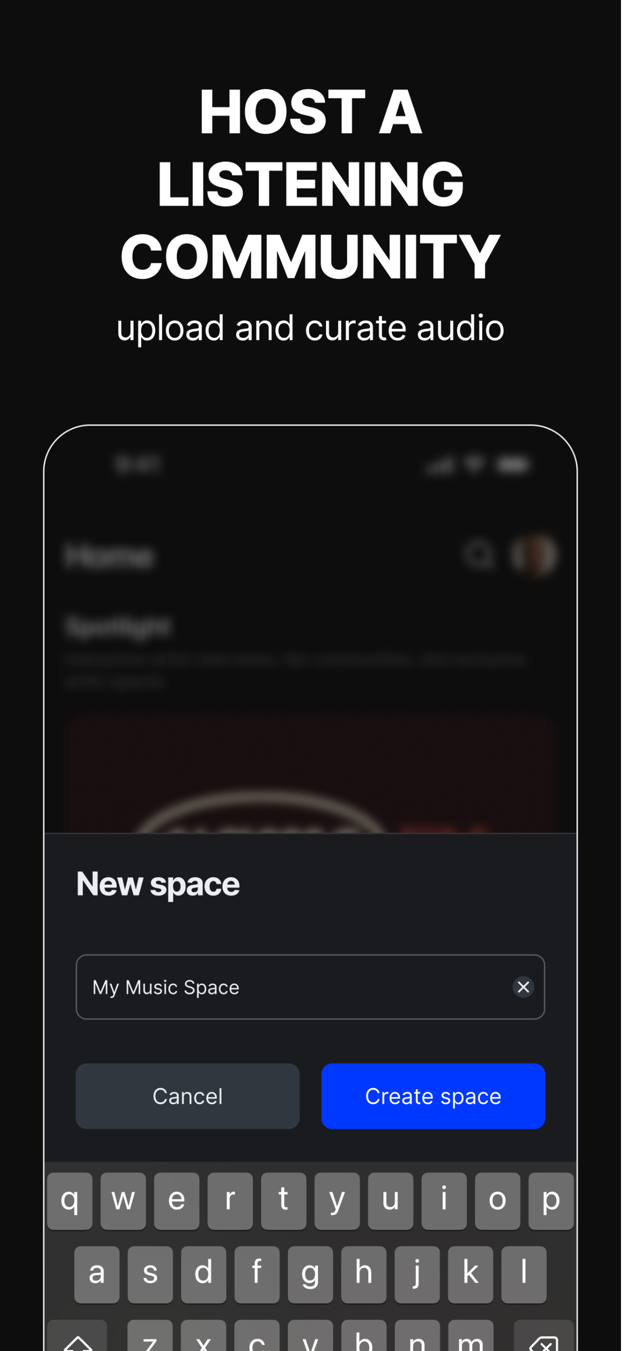 Highnote.fm – Listening clubs screenshot 5