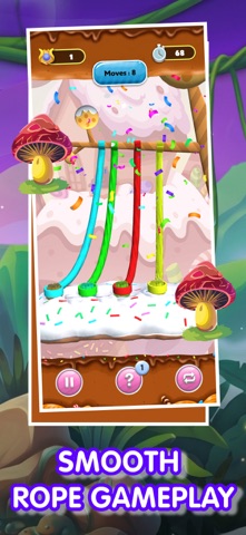 Tangle Game: 3D Brain Master iPhone screenshot