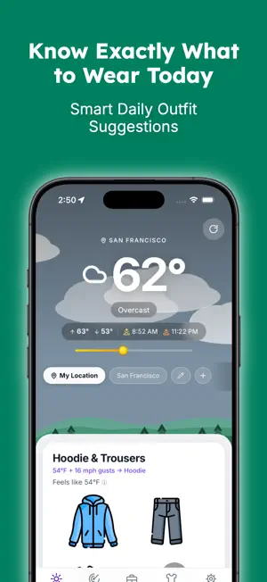 Layer Weather: What to Wear screenshot 1