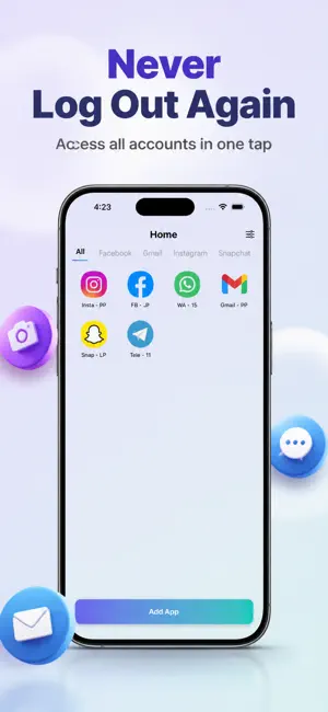 DualAccounts Pro screenshot 2