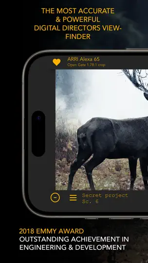 Captura de pantalla de Artemis Director's Viewfinder en iPhone 1