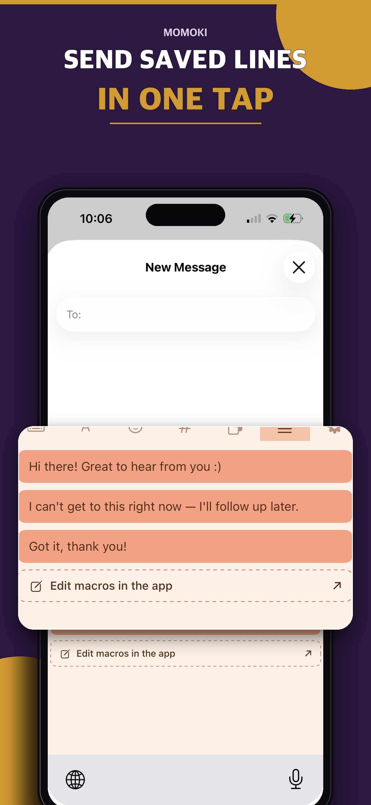 MOMOKI: Keyboard Theme & Font screenshot 5