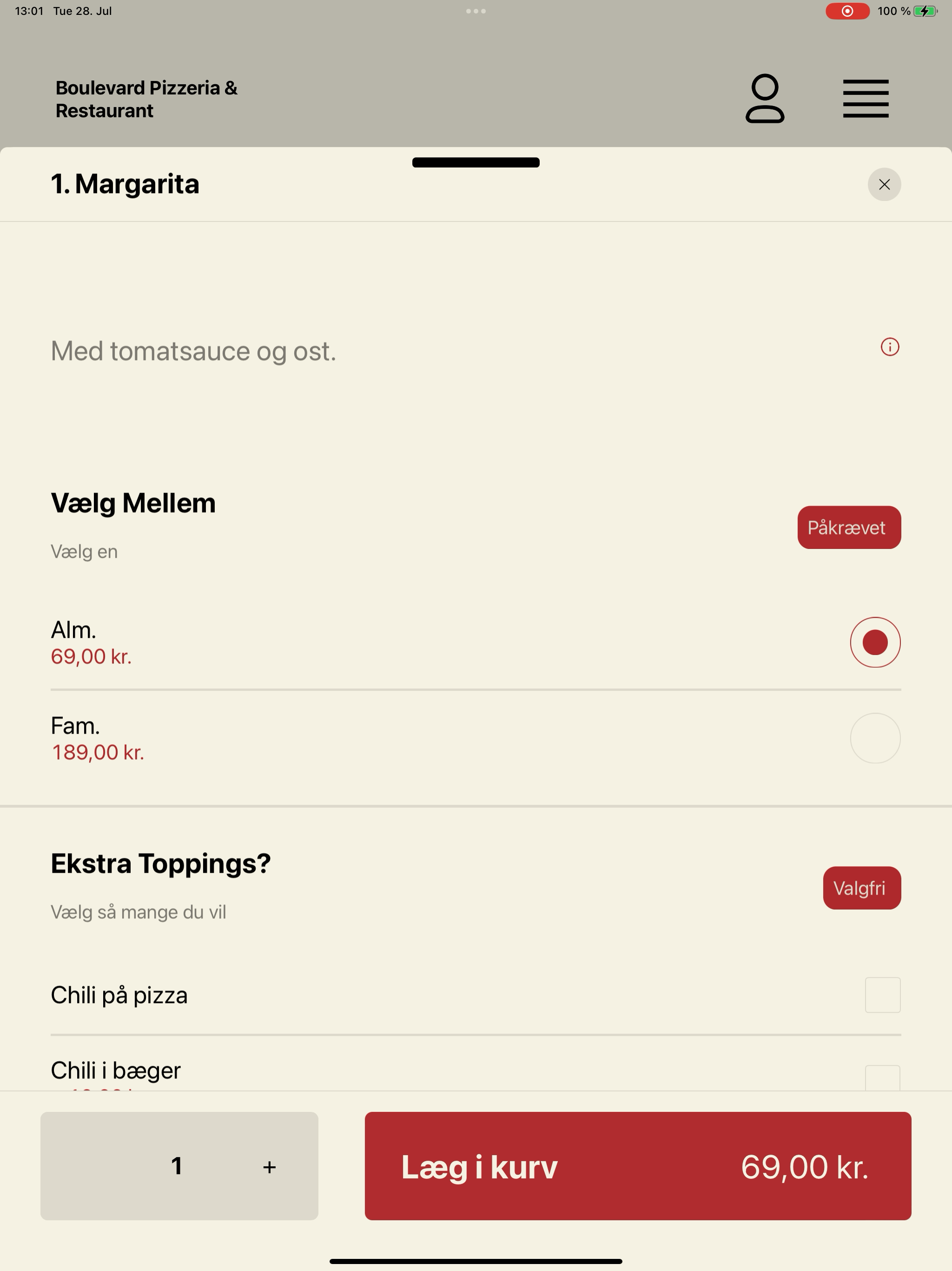 Boulevard Pizza & Restaurant screenshot 11