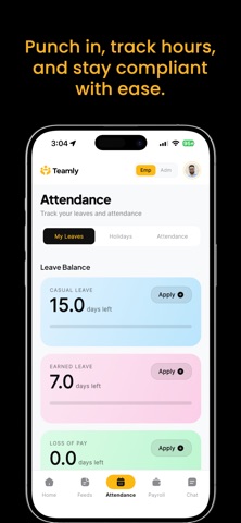 Teamly: HRMS screenshot