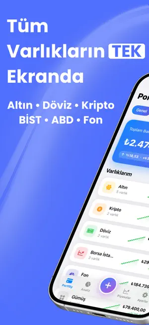 Varlık Takibi: Altın & Döviz screenshot 1